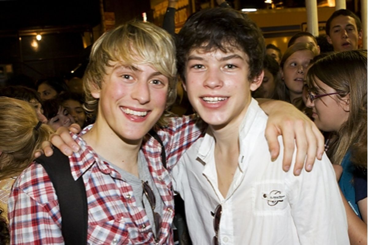Eric Nelsen and Graham Phillips at 