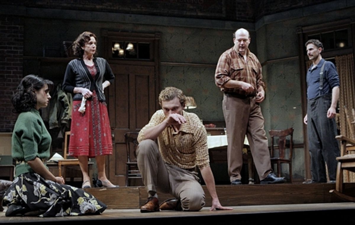 Robyn Rikoon, Amy Van Nostrand, John Carroll Lynch, Bryce Pinkham and Ron Menzel at 