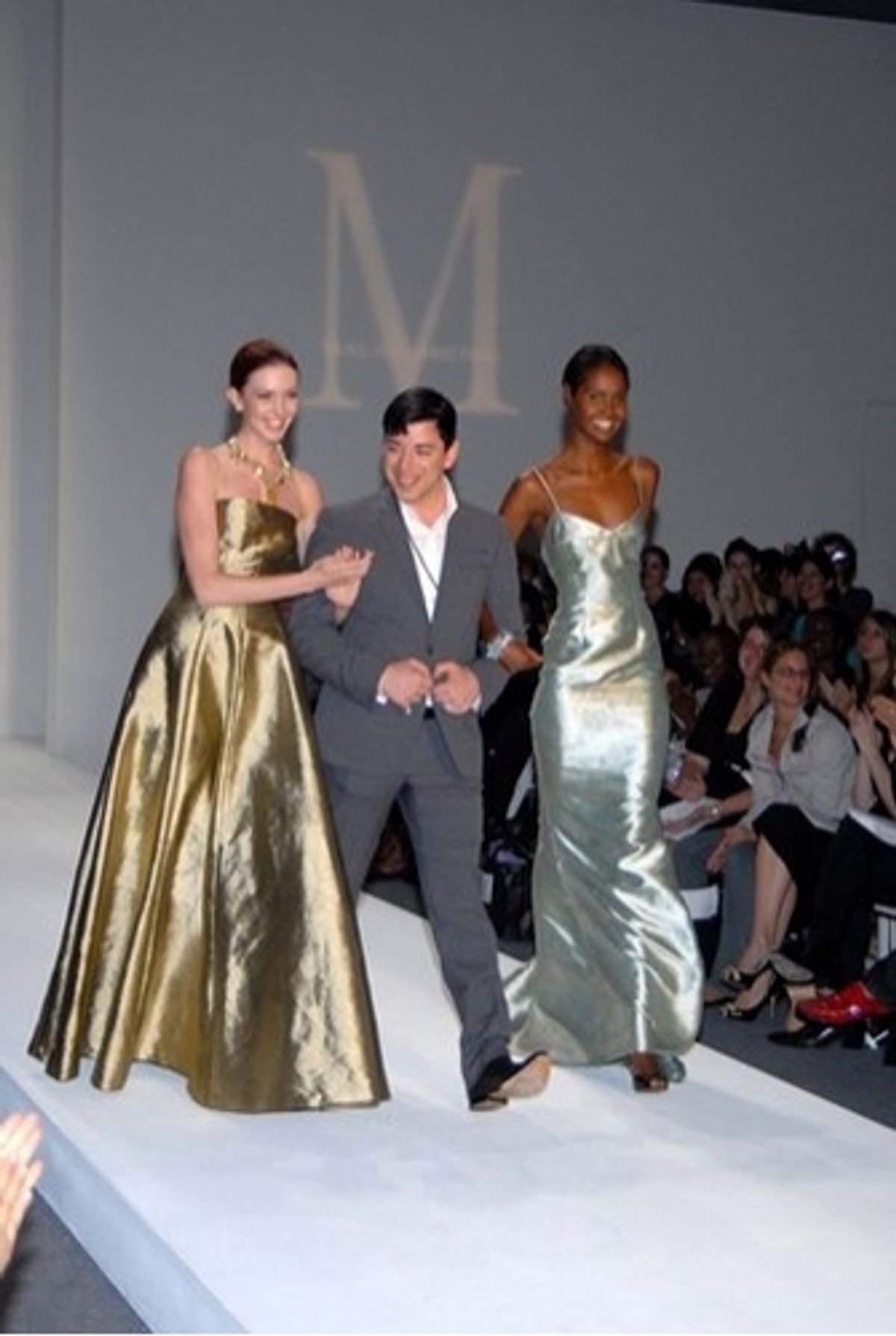 Malan Breton at Malan Breton Attends Mercedes Benz Fashion Week Spring 2009