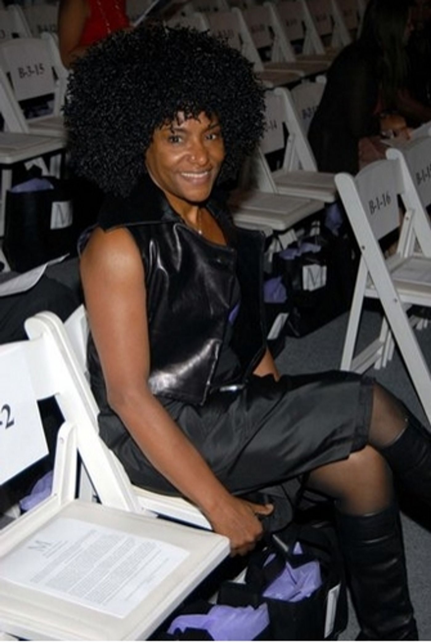 Photo Flash: Malan Breton Attends Mercedes Benz Fashion Week Spring 2009  Image