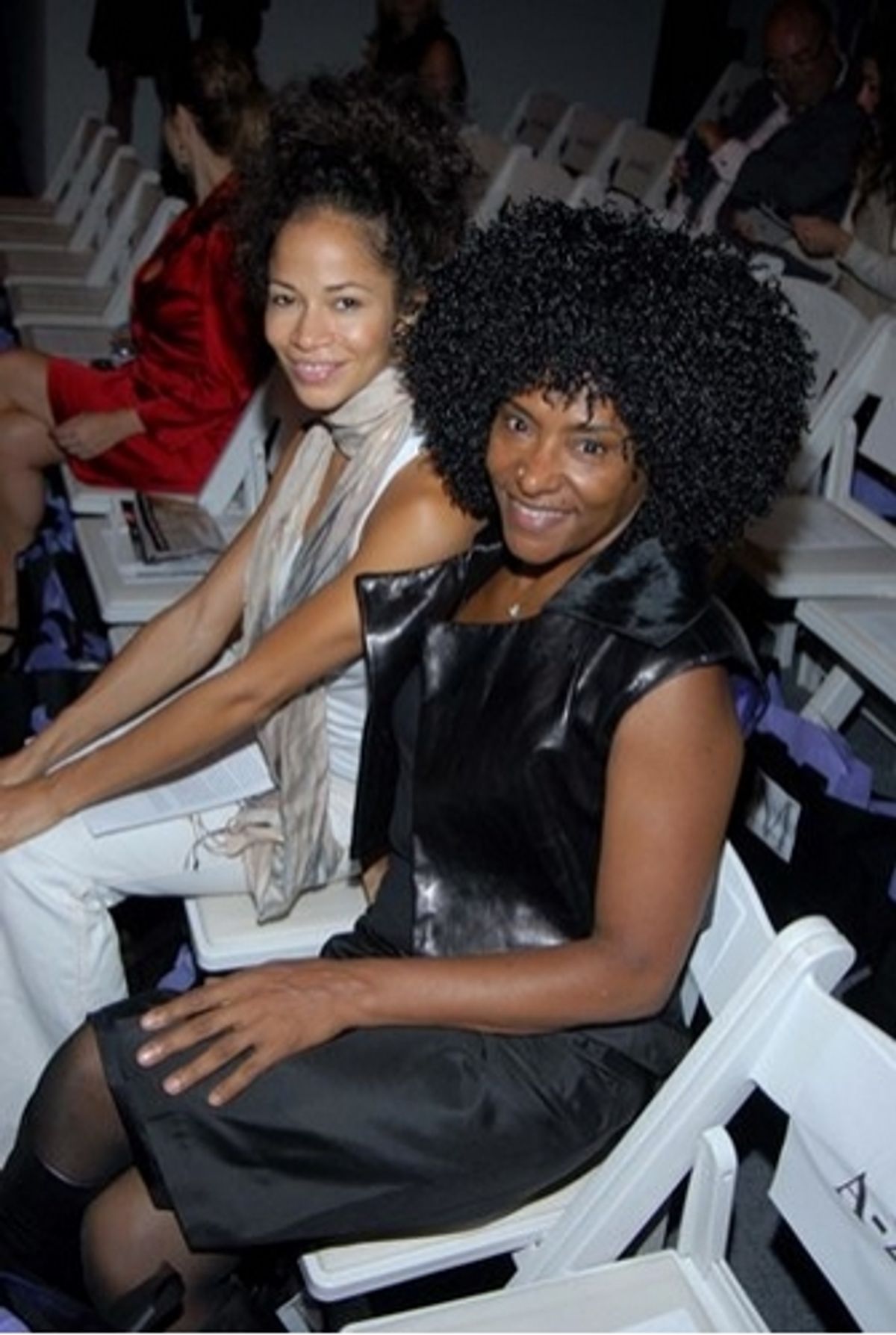 Sheri Saum and La La Brooks at 
