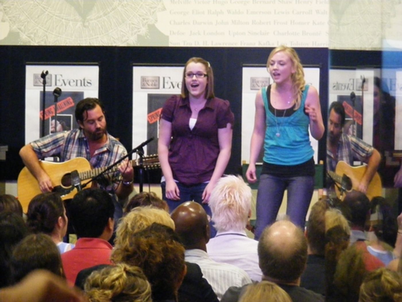 Photo Coverage: 'Spring Awakening In The Flesh' Performance and Book Signing at Barnes & Noble  Image