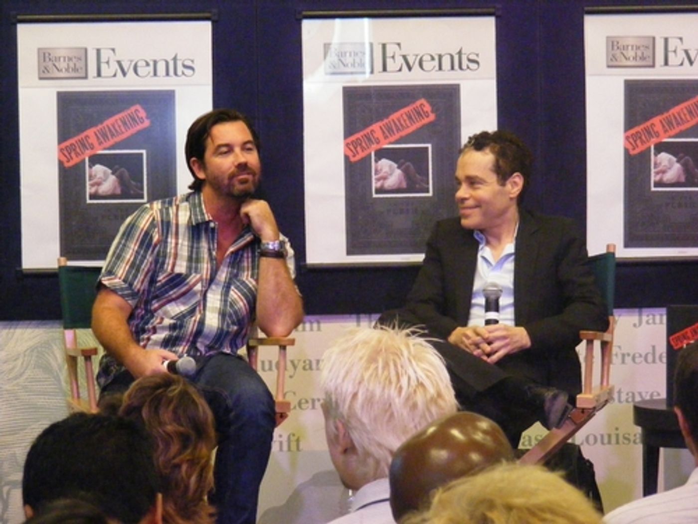 Photo Coverage: 'Spring Awakening In The Flesh' Performance and Book Signing at Barnes & Noble  Image