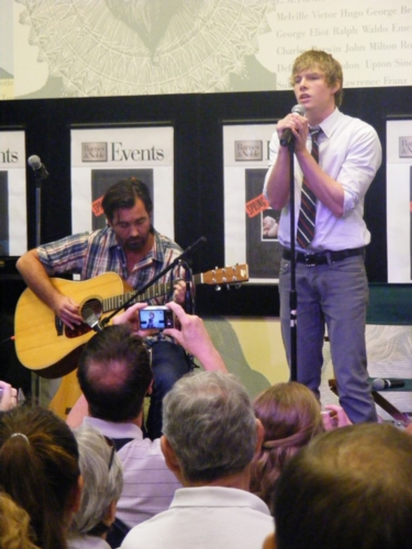 Photo Coverage: 'Spring Awakening In The Flesh' Performance and Book Signing at Barnes & Noble  Image