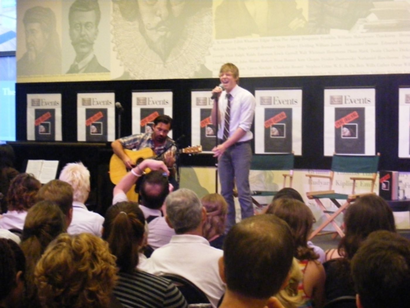 Photo Coverage: 'Spring Awakening In The Flesh' Performance and Book Signing at Barnes & Noble  Image