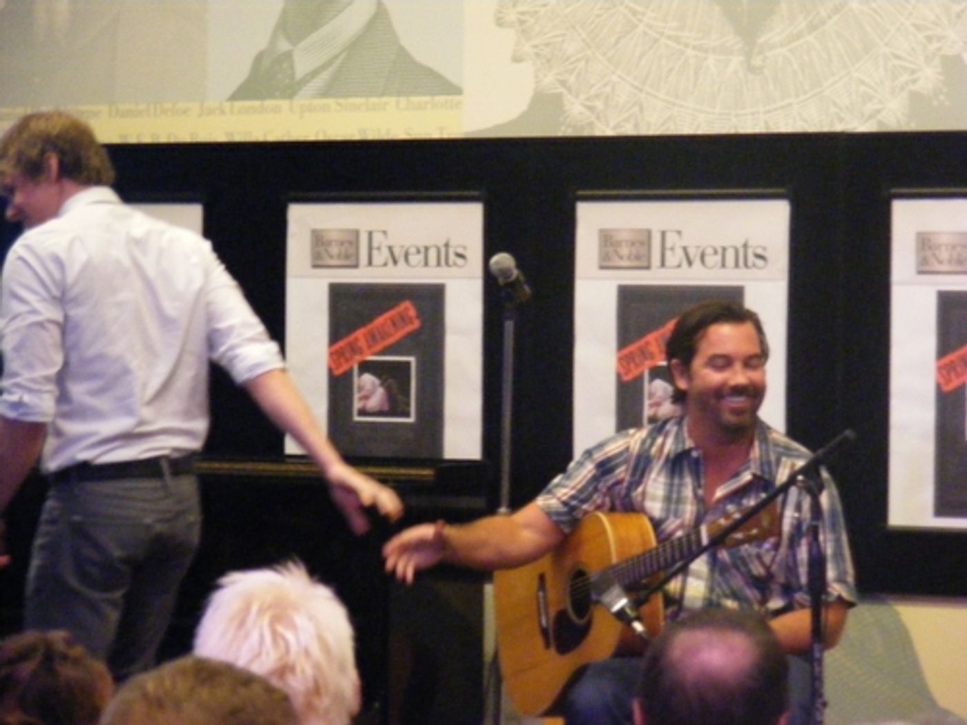 Photo Coverage: 'Spring Awakening In The Flesh' Performance and Book Signing at Barnes & Noble  Image