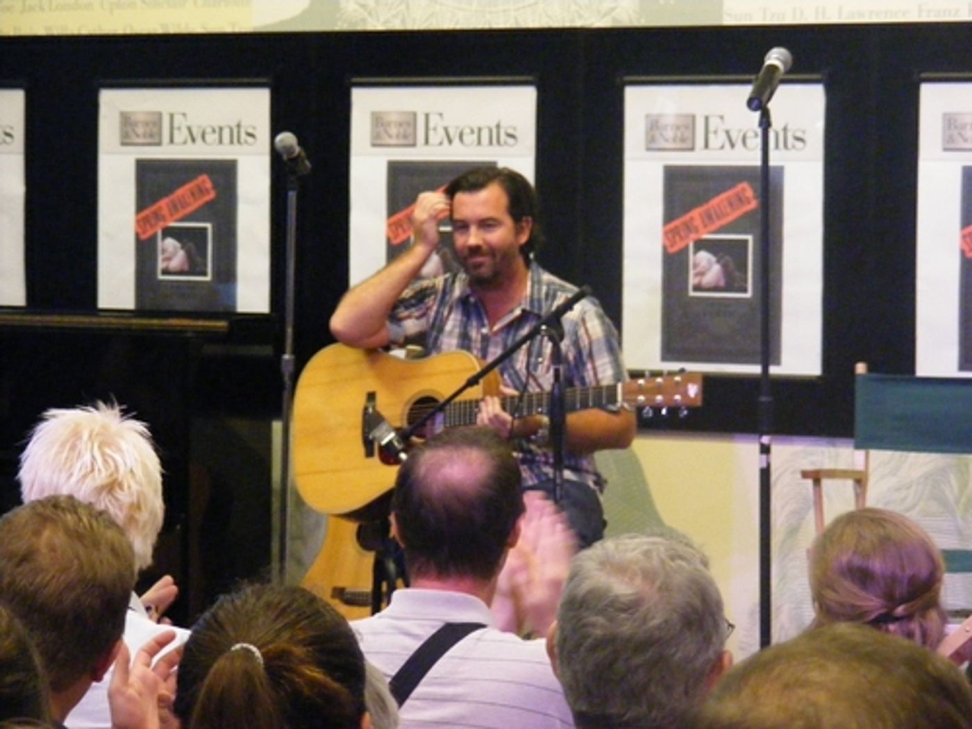 Photo Coverage: 'Spring Awakening In The Flesh' Performance and Book Signing at Barnes & Noble  Image