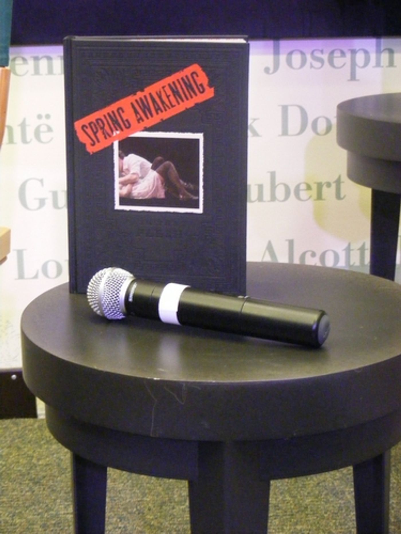 Photo Coverage: 'Spring Awakening In The Flesh' Performance and Book Signing at Barnes & Noble  Image