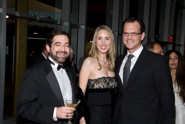 La Jolla Playhouse Managing Director Steven B. Libman with guest and Ralph Bryan Photo