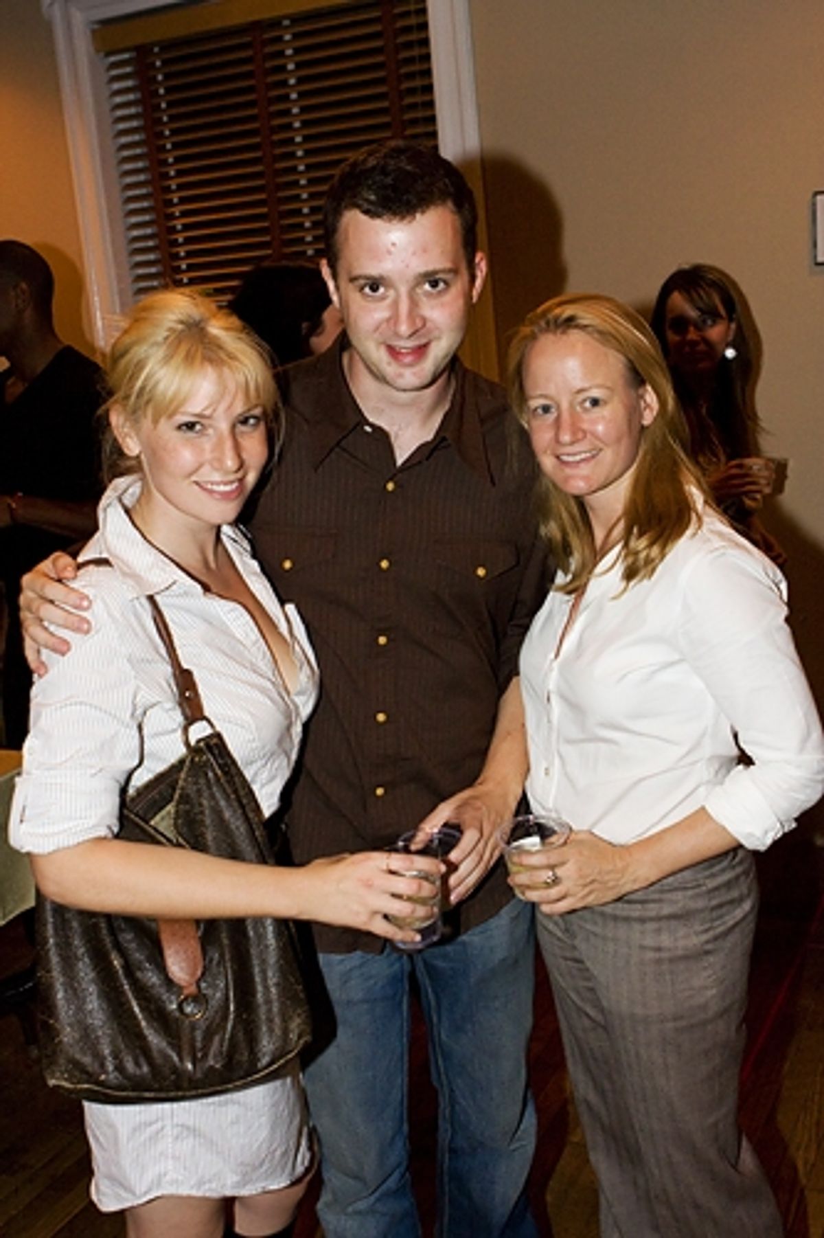 Ari Graynor, Eddie Kaye Thomas and PSM Linda Marvel
 at 