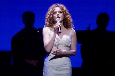 Bernadette Peters, presenter of a tribute to Angela Lansbury, singing "With So Little Photo