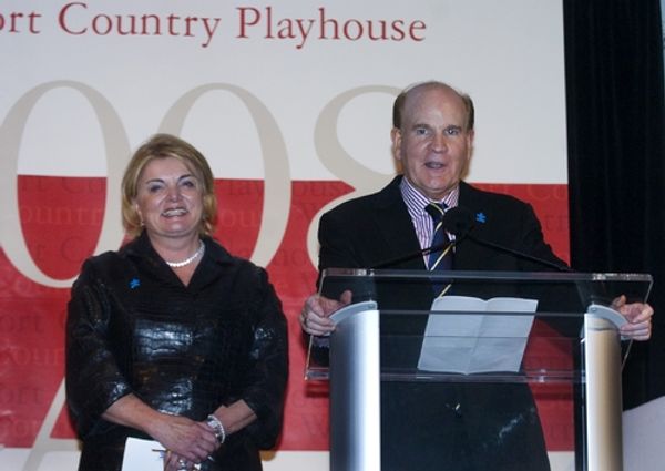 Suzanne and Bob Wright were honored for their many contributions to Westport Country  Photo