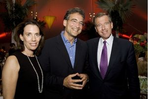 From left, guests at Westport Country Playhouse gala Jane Williams, Dr. Jay Meislich and Brian Williams, host of "NBC Nightly News." @ BroadwayWorld From left, guests at Westport Country Playhouse gala Jane Williams, Dr. Jay Meislich Photo