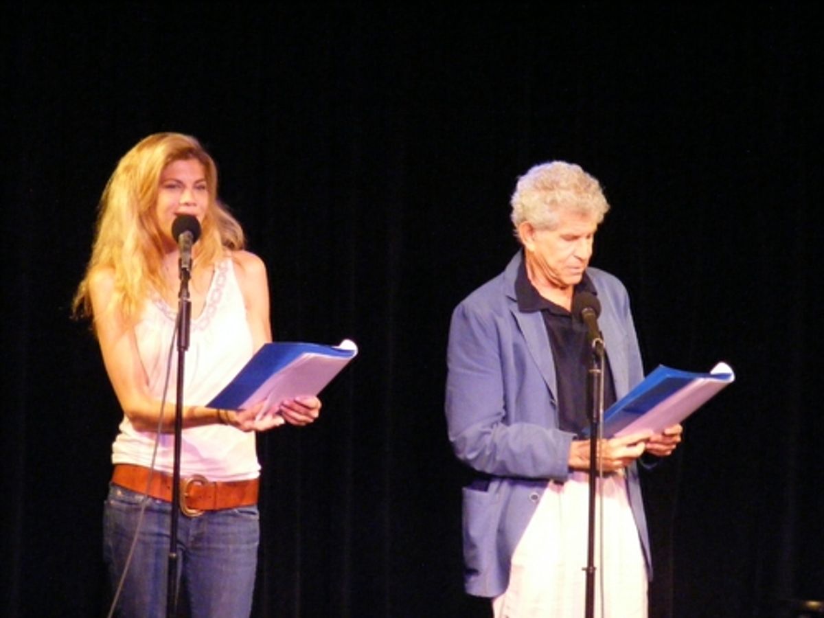 Kristen Johnston and Tony Roberts at 