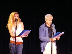 Kristen Johnston and Tony Roberts @ BroadwayWorld Kristen Johnston and Tony Roberts Photo