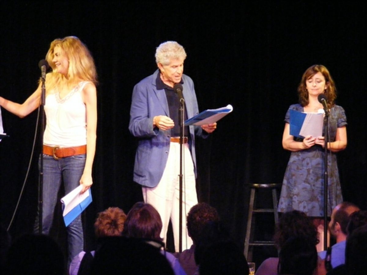 Kristen Johnston, Tony Roberts and Rachel Dratch at 