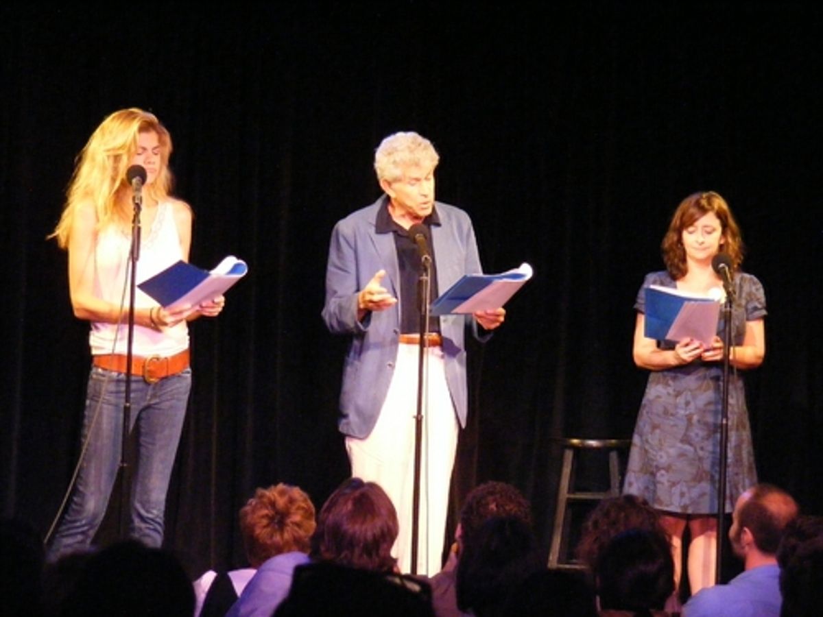 Kristen Johnston, Tony Roberts and Rachel Dratch at 