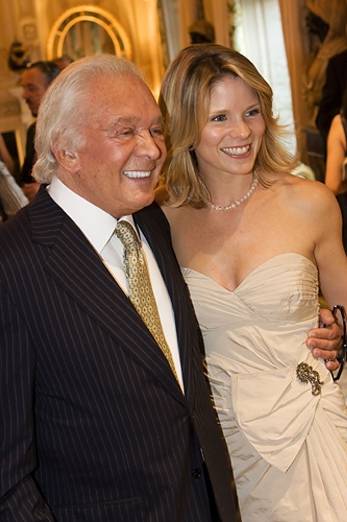 Marty Richards and Kelli O'Hara at O'Hara Sings at The Broadway Walk of Stars Foundation Gala