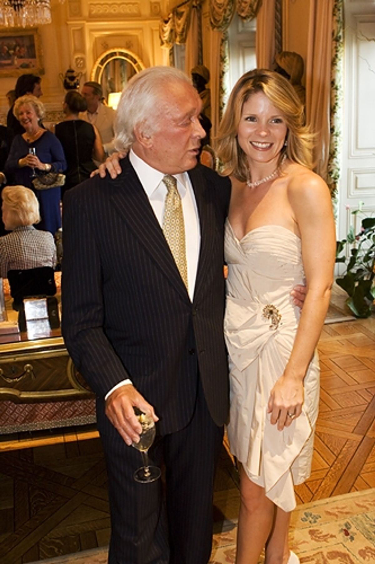 Marty Richards and Kelli O'Hara at O'Hara Sings at The Broadway Walk of Stars Foundation Gala