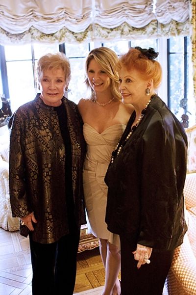 Polly Bergen, Kelli O'Hara and Arlene Dahl Photo