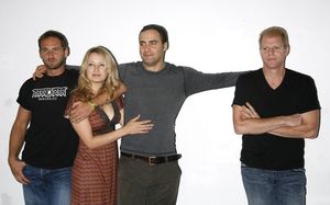 Josh Lucas, Jennifer Mudge, Dominic Fumusa and Noah Emmerich

 Photo