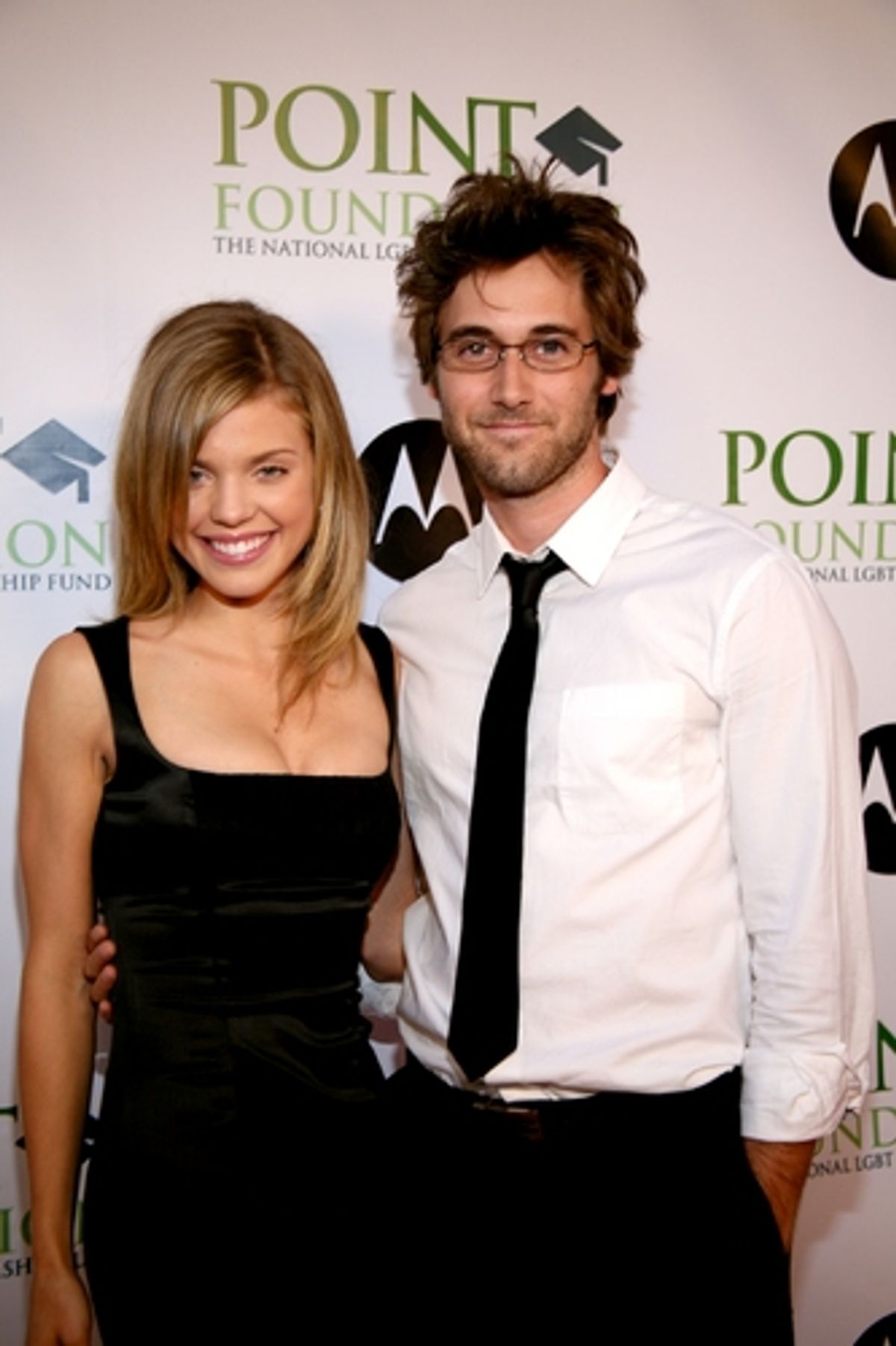 AnnaLynne McCord and Ryan Eggold at 