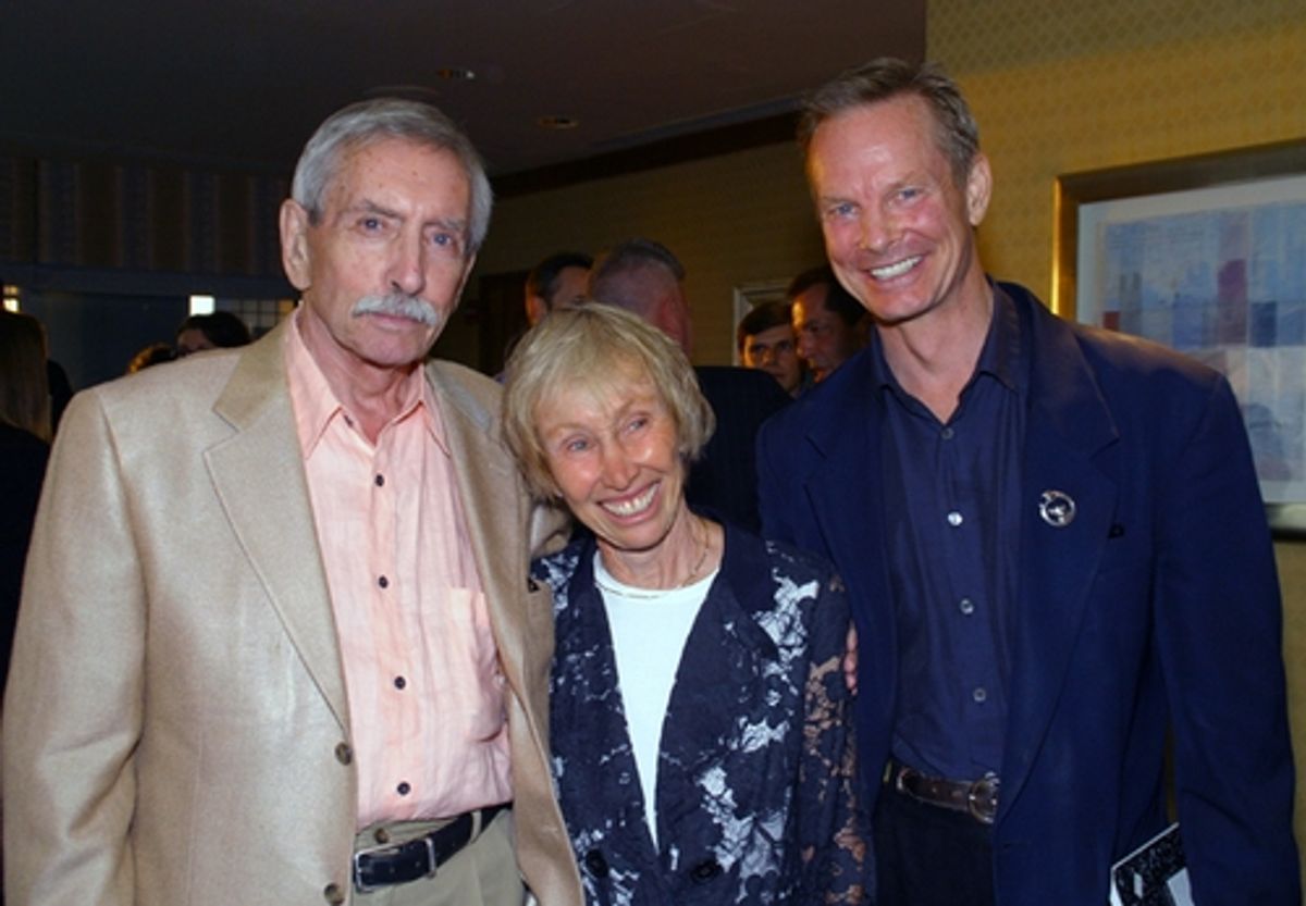 Edward Albee, Francine Horn and Bill Irwin at 