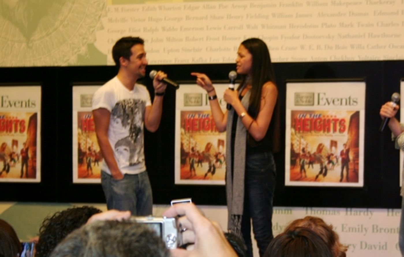 Photo Coverage: 'In The Heights' Sings and Signs at Barnes & Noble  Image