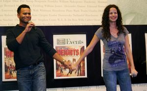 
Christopher Jackson and Mandy Gonzalez Photo
