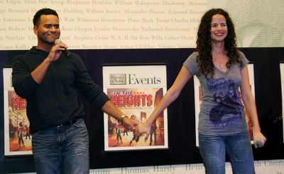 
Christopher Jackson and Mandy Gonzalez Photo