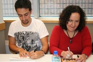 Lin-Manuel Miranda and Olga Merediz

 Photo