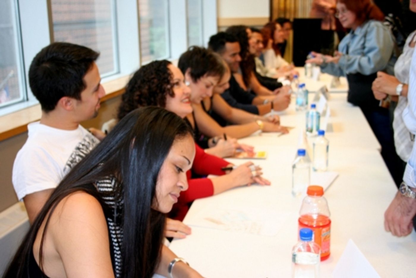Photo Coverage: 'In The Heights' Sings and Signs at Barnes & Noble  Image