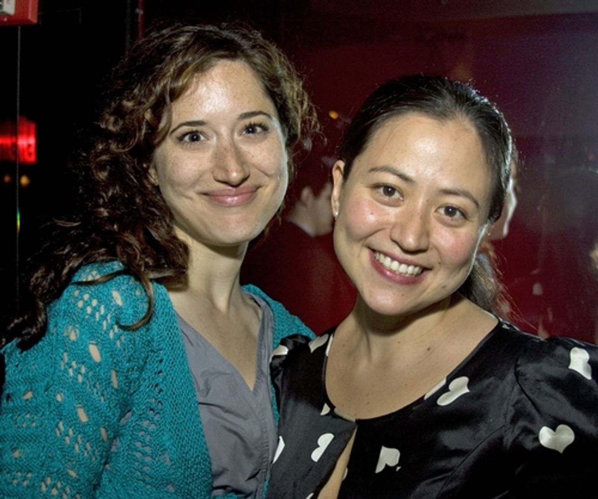 Christie Evangelisto and Marissa Kamin at 