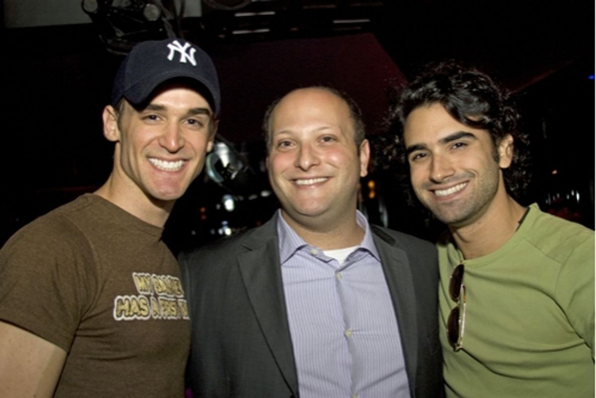 Travis Nesbit, Isaac Robert Hurwitz and Mauricio Perez
 at 