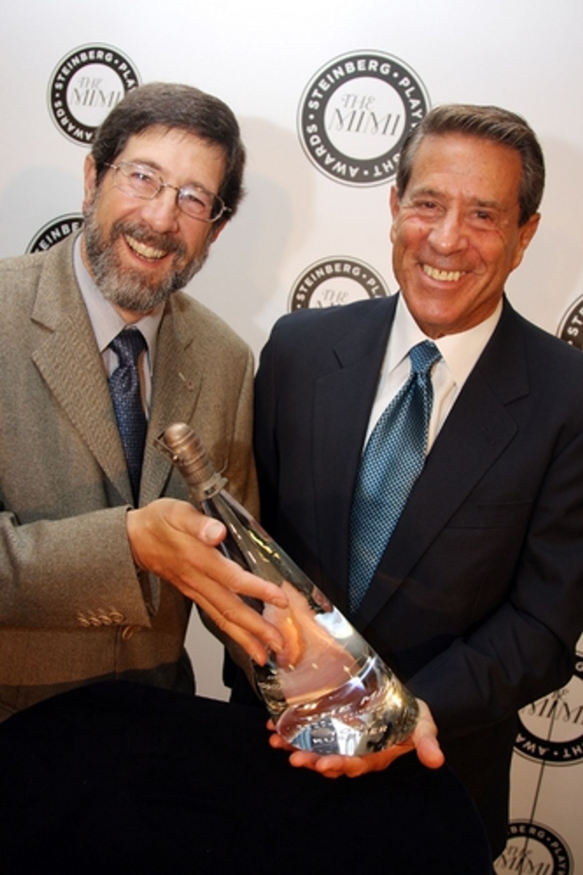 James and Michael Steinberg, with the award named after their mother, Mimi. at 