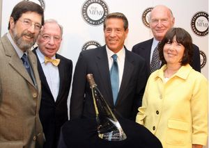 The Board of the Harold & Mimi Steinberg Charitable Trust: James Steinberg, William Zabel, Michael Steinberg, Dr. Seth Weingarten, Carole Krumland with â€Ë"The Mimi’ @ BroadwayWorld The Board of the Harold & Mimi Steinberg Charitable Trust: James Steinberg, William Z Photo