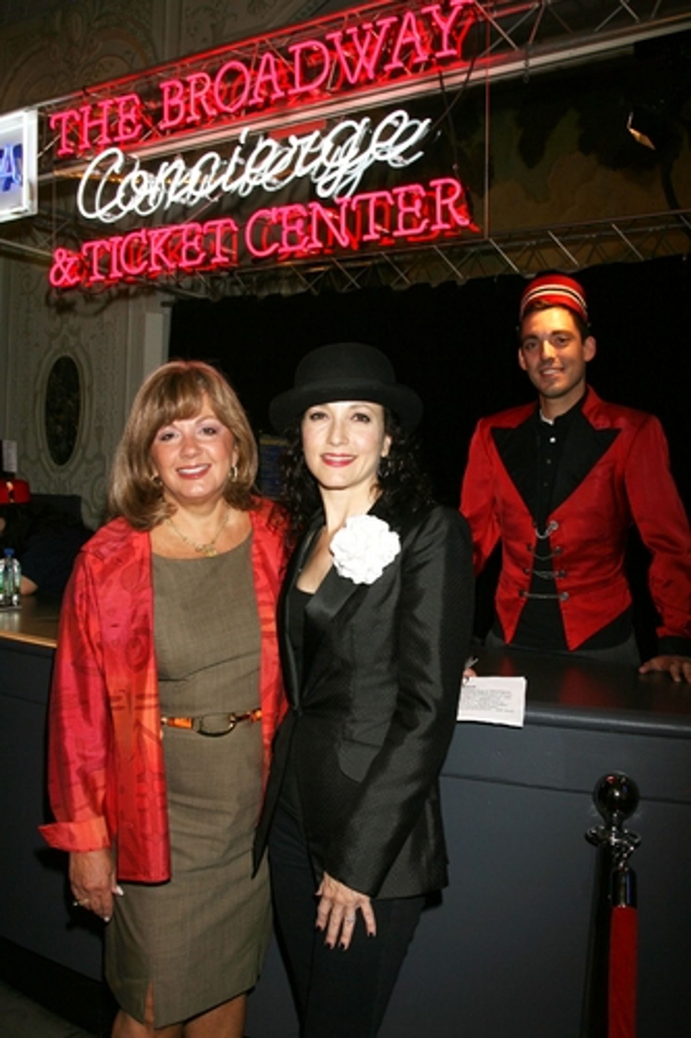 Photo Flash: Bebe Neuwirth Performs at the Broadway Concierge and Ticket Center Opening  Image