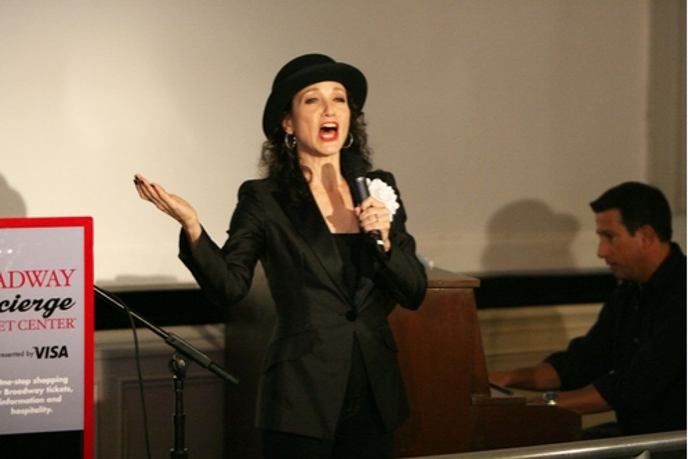 Photo Flash: Bebe Neuwirth Performs at the Broadway Concierge and Ticket Center Opening  Image