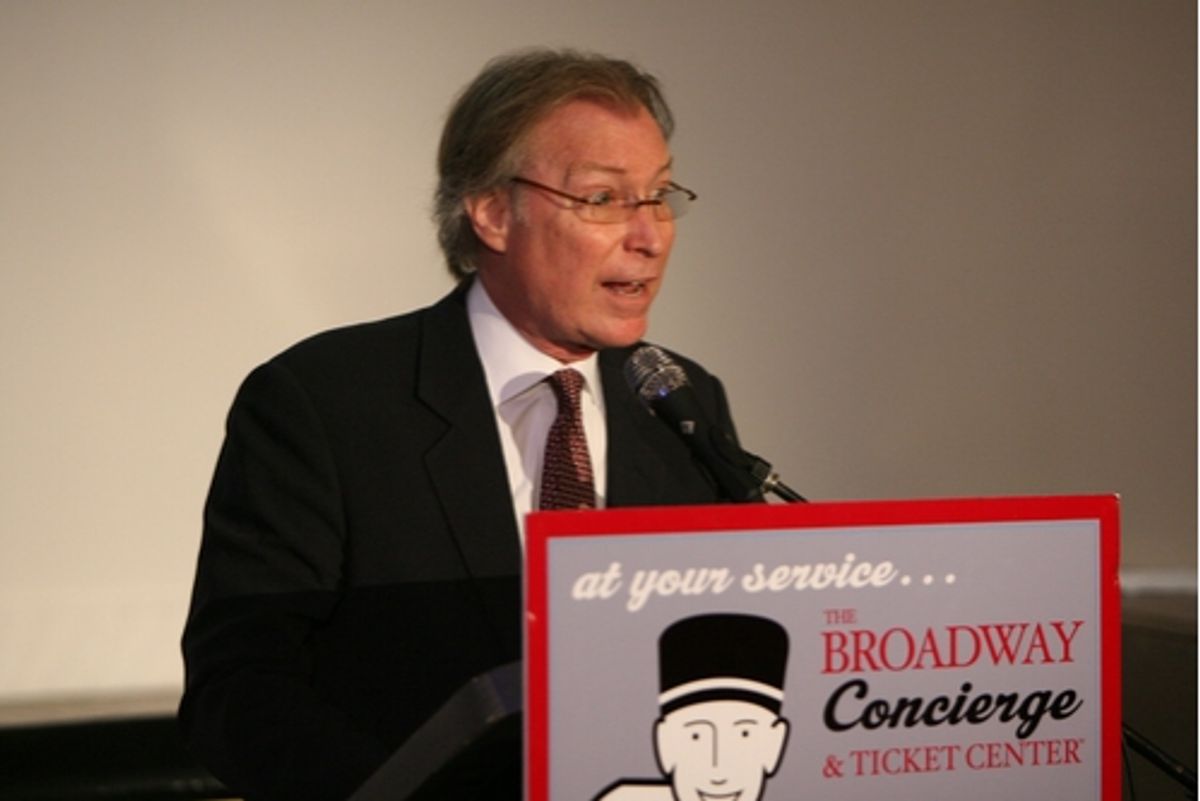 George Fertitta at Bebe Neuwirth Performs at the Broadway Concierge and Ticket Center Opening