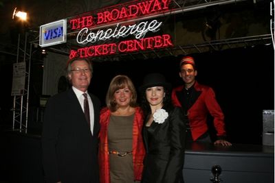 George Fertitta, CEO of NYC and Company, Charlotte St. Martin, Executive Director of  Photo