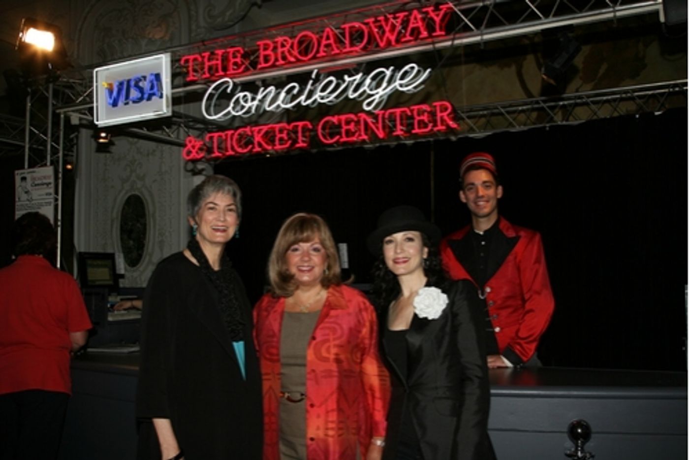 Photo Flash: Bebe Neuwirth Performs at the Broadway Concierge and Ticket Center Opening  Image