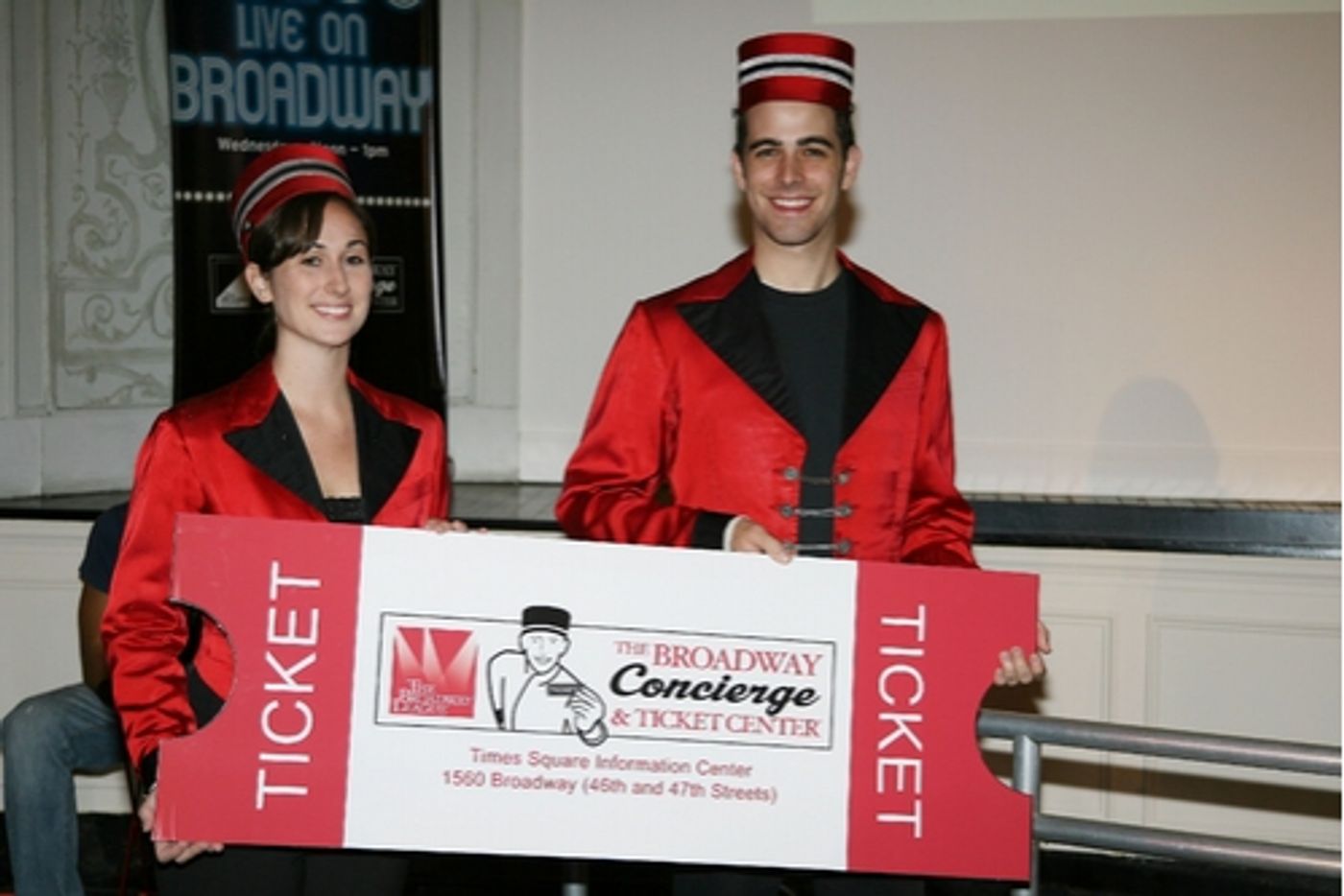 Photo Flash: Bebe Neuwirth Performs at the Broadway Concierge and Ticket Center Opening  Image