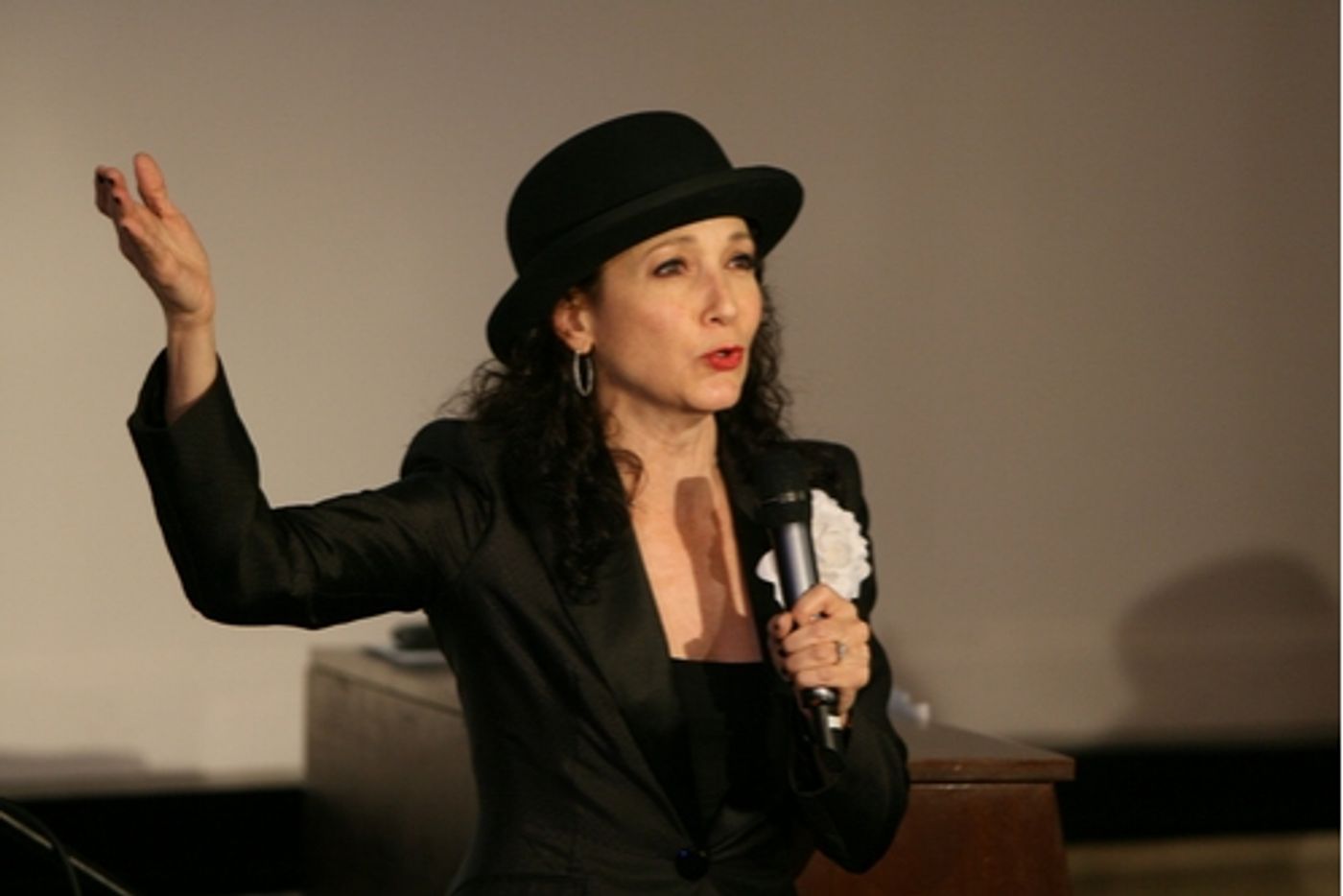 Photo Flash: Bebe Neuwirth Performs at the Broadway Concierge and Ticket Center Opening  Image