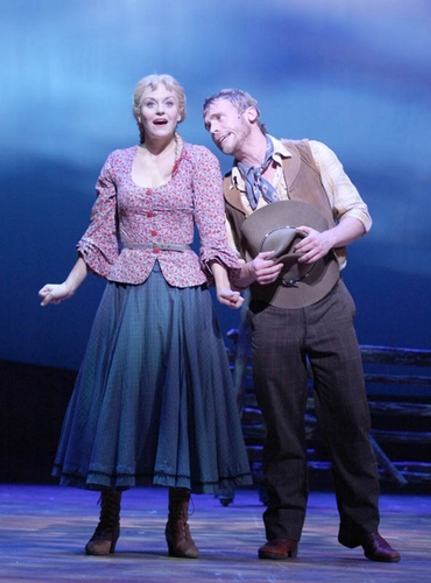 Photo Flash: 'Oklahoma!' at Paper Mill Opens 9/21 with O'Malley & Sikora  Image