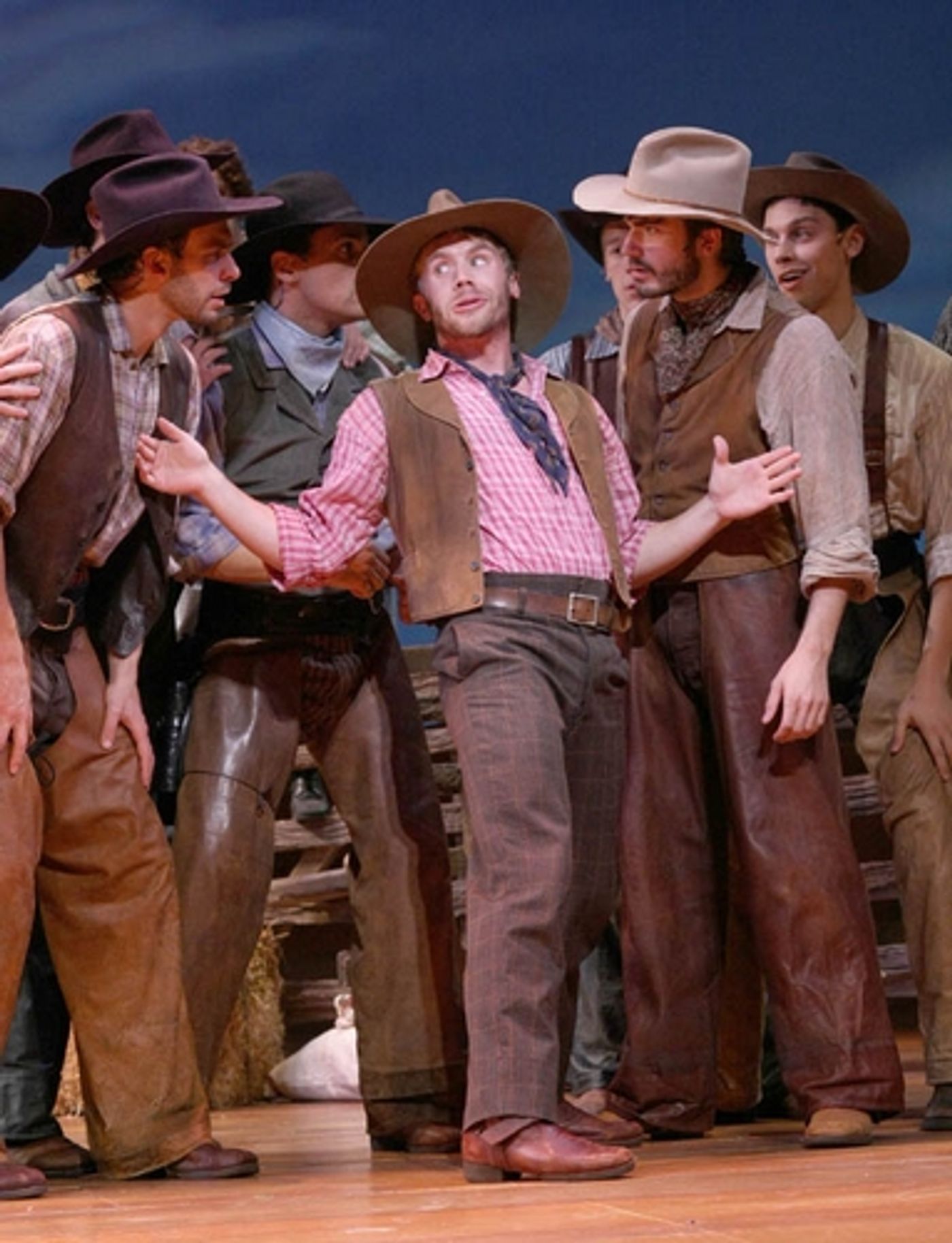 Photo Flash: 'Oklahoma!' at Paper Mill Opens 9/21 with O'Malley & Sikora  Image