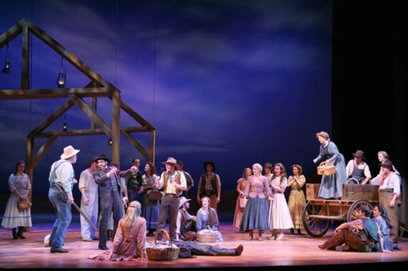 Photo Flash: 'Oklahoma!' at Paper Mill Opens 9/21 with O'Malley & Sikora  Image