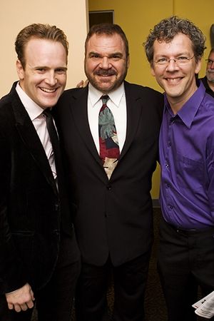 Jared Bradshaw, Gerard Alessandrini and David Caldwell @ BroadwayWorld Jared Bradshaw, Gerard Alessandrini and David Caldwell Photo