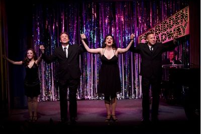 Christina Bianco, Jared Bradshaw, Gina Kreiezmar and Michael West Photo