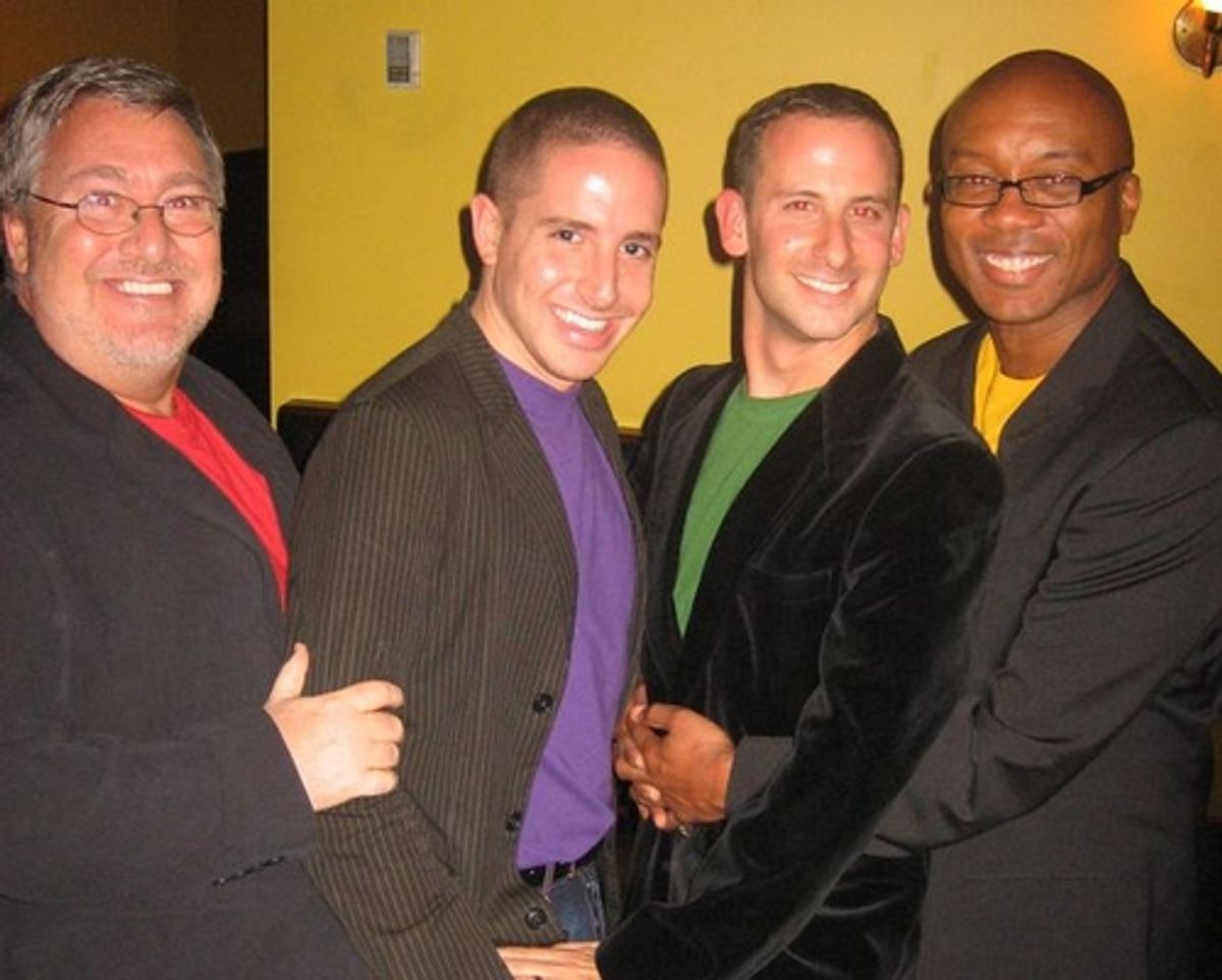 Dan Baillie, Eric Saggese, Phil Zipkin and Sonelius Kendrick-Smith
 at 