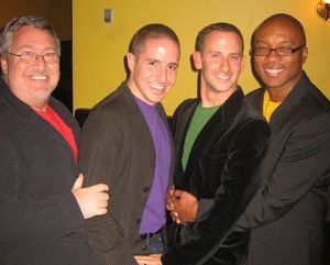 Dan Baillie, Eric Saggese, Phil Zipkin and Sonelius Kendrick-Smith
 Photo